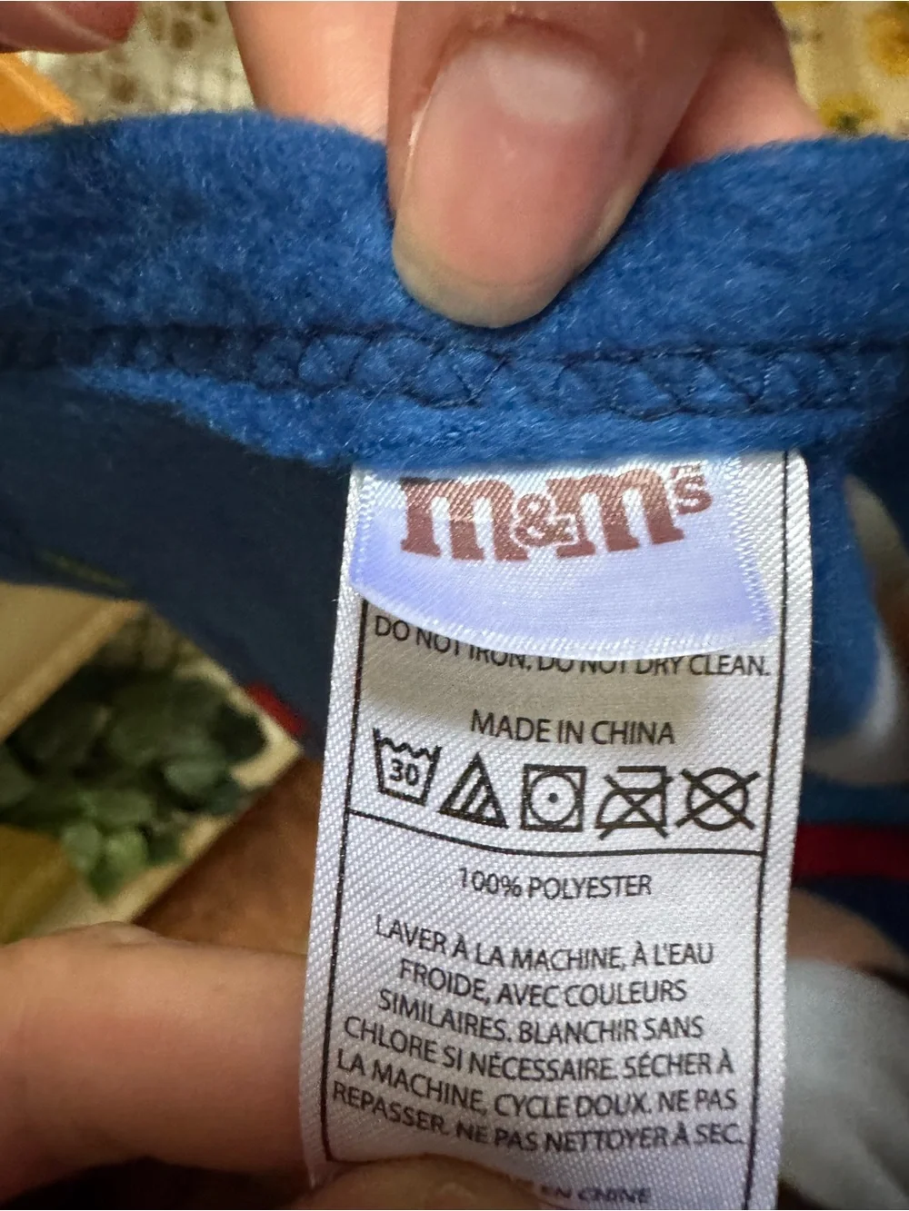 M&M'S throw blanket